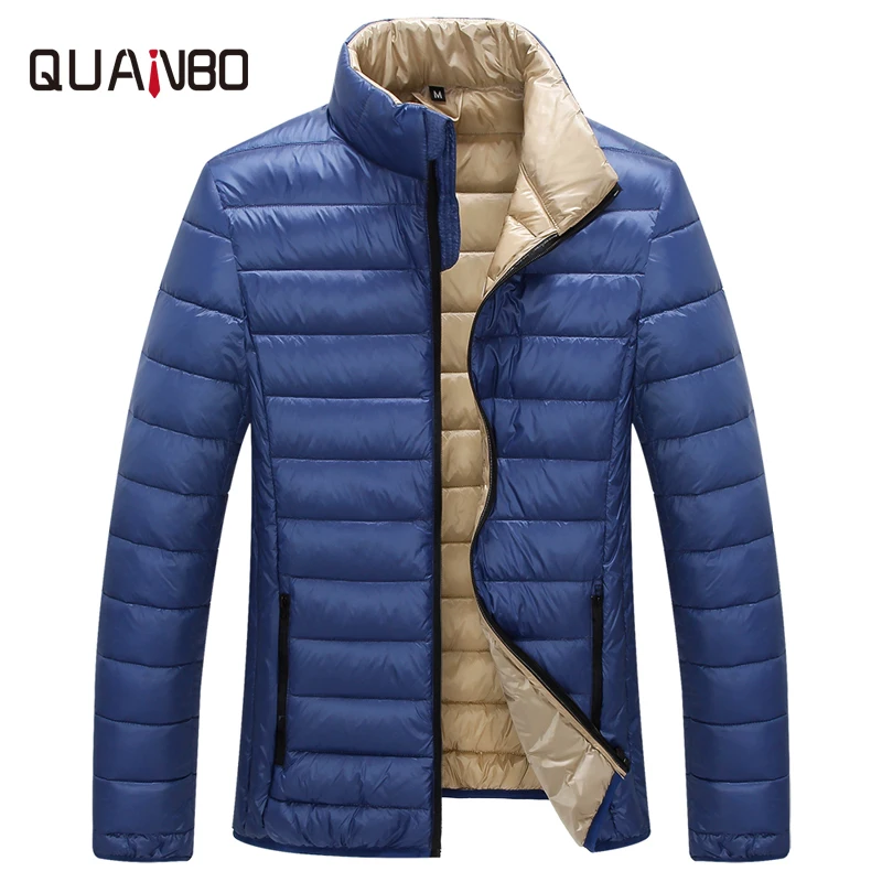 QUANBO Brand Men's Ultralight Mens Duck Down Jackets 2019 New Arrival Spring Autumn Slim Fit Short Solid Color Casual Down Coat
QUANBO Brand Men's Ultralight Mens Duck Down Jackets 2019 New Arrival Spring Autumn Slim Fit Short Solid Color Casual Down Coat