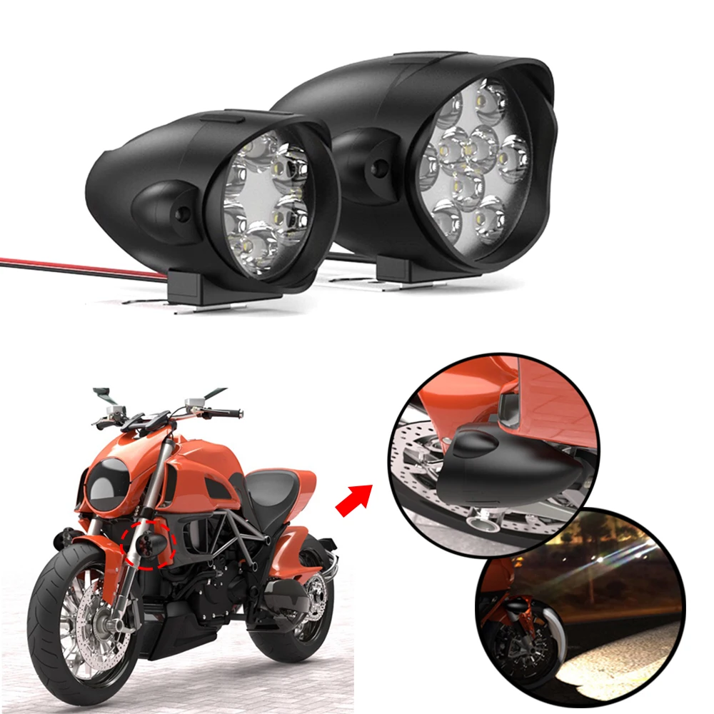 Motorcycle LED Headlight Motorbike Spotlight Headlamp 12V Motor 6 9 Head Light Lamp Scooters Fog Light Working Spotlight Refit
Motorcycle LED Headlight Motorbike Spotlight Headlamp 12V Motor 6 9 Head Light Lamp Scooters Fog Light Working Spotlight Refit