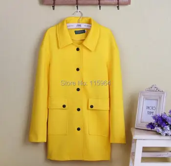 new arrival Autumn winter cotton trench women candy-colored loose buttoned turquoise coat
new arrival Autumn winter cotton trench women candy-colored loose buttoned turquoise coat