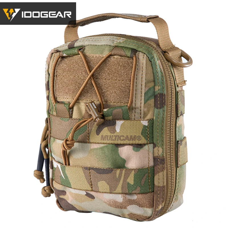 IDOGEAR Tactical Medical Pouch MOLLE First Aid EMT Utility Pouch IFAK Airsoft Hunting Nylon First Aid Bag 3523
IDOGEAR Tactical Medical Pouch MOLLE First Aid EMT Utility Pouch IFAK Airsoft Hunting Nylon First Aid Bag 3523