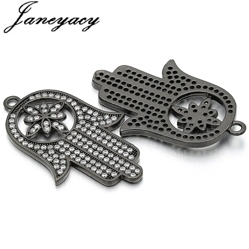 2018 Fashion Trend Jewelry Necklace Brooch Accessories Connector Copper Cubic Zircon Palm DIY Production Accessories Accesorios
2018 Fashion Trend Jewelry Necklace Brooch Accessories Connector Copper Cubic Zircon Palm DIY Production Accessories Accesorios