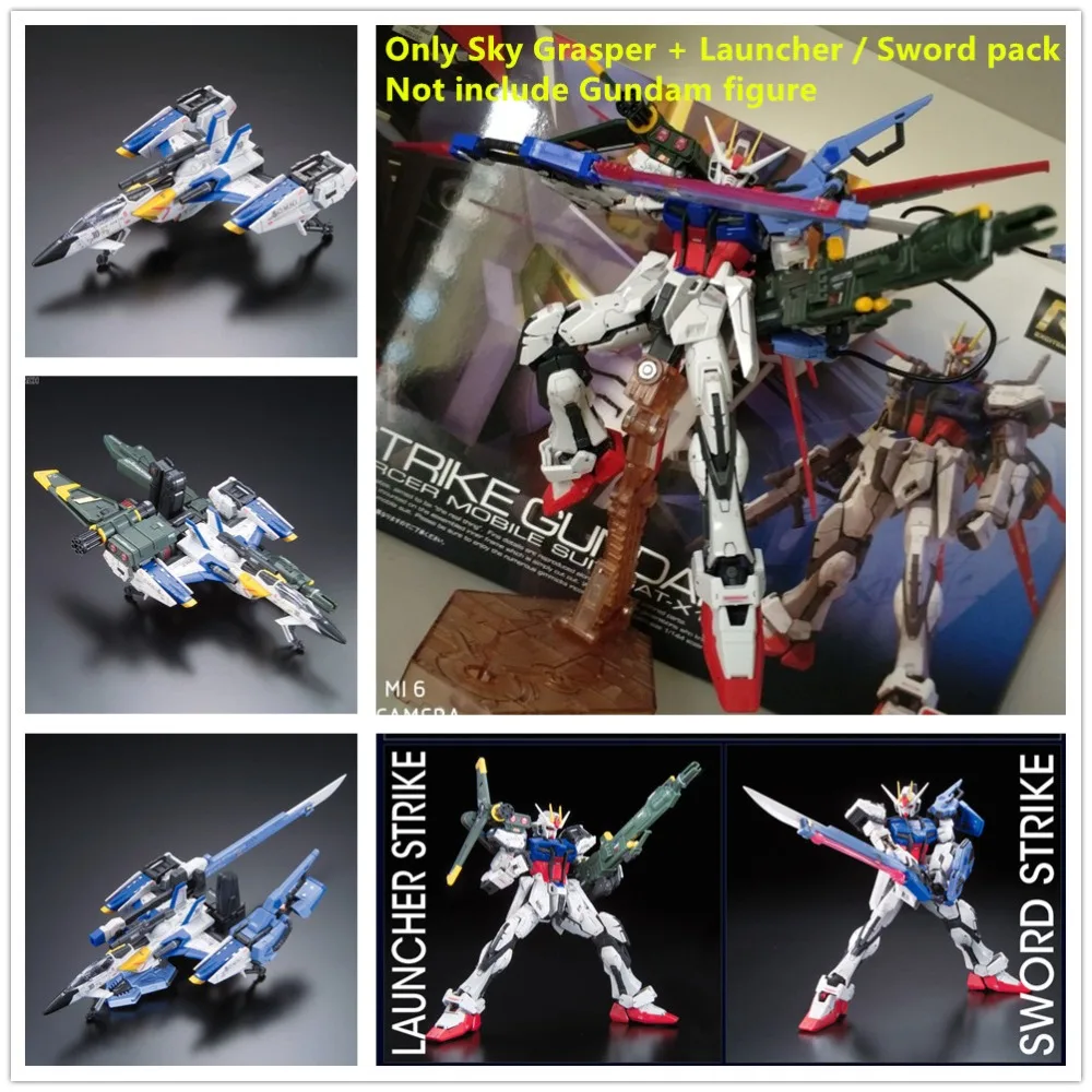 Bandai RG 06 1/144 FX-550 Sky Grasper + Launcher / Sword pack for Strike Gundam model DB026
Bandai RG 06 1/144 FX-550 Sky Grasper + Launcher / Sword pack for Strike Gundam model DB026