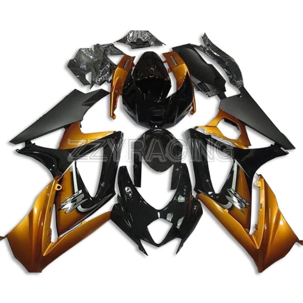Injection Fairings Kits for Suzuki GSXR1000 K7 2007 2008 Year Complete ABS Plastic Covers Motorcycle Panels Kits Gold Black New
Injection Fairings Kits for Suzuki GSXR1000 K7 2007 2008 Year Complete ABS Plastic Covers Motorcycle Panels Kits Gold Black New