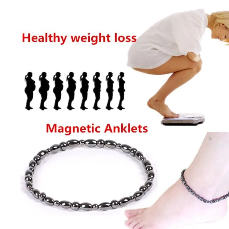 Magnetic Slimming Anklet Bracelet Black Gallstone Weight Loss Stimulating Acupoints Therapy Fat Burning Health Care
Magnetic Slimming Anklet Bracelet Black Gallstone Weight Loss Stimulating Acupoints Therapy Fat Burning Health Care