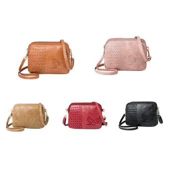 Trendy Simple Solid Color Handbag Women New Wild Zipper Embroidery Crossbody Messenger Shoulder Bag borsa tracolla donna Sac #C
Trendy Simple Solid Color Handbag Women New Wild Zipper Embroidery Crossbody Messenger Shoulder Bag borsa tracolla donna Sac #C