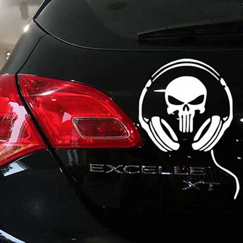 Car Styling Decoration Auto Motorcycle Waterproof Ghost Rider headphones skull Reflective Personality Decal Vinyl Stickers
Car Styling Decoration Auto Motorcycle Waterproof Ghost Rider headphones skull Reflective Personality Decal Vinyl Stickers