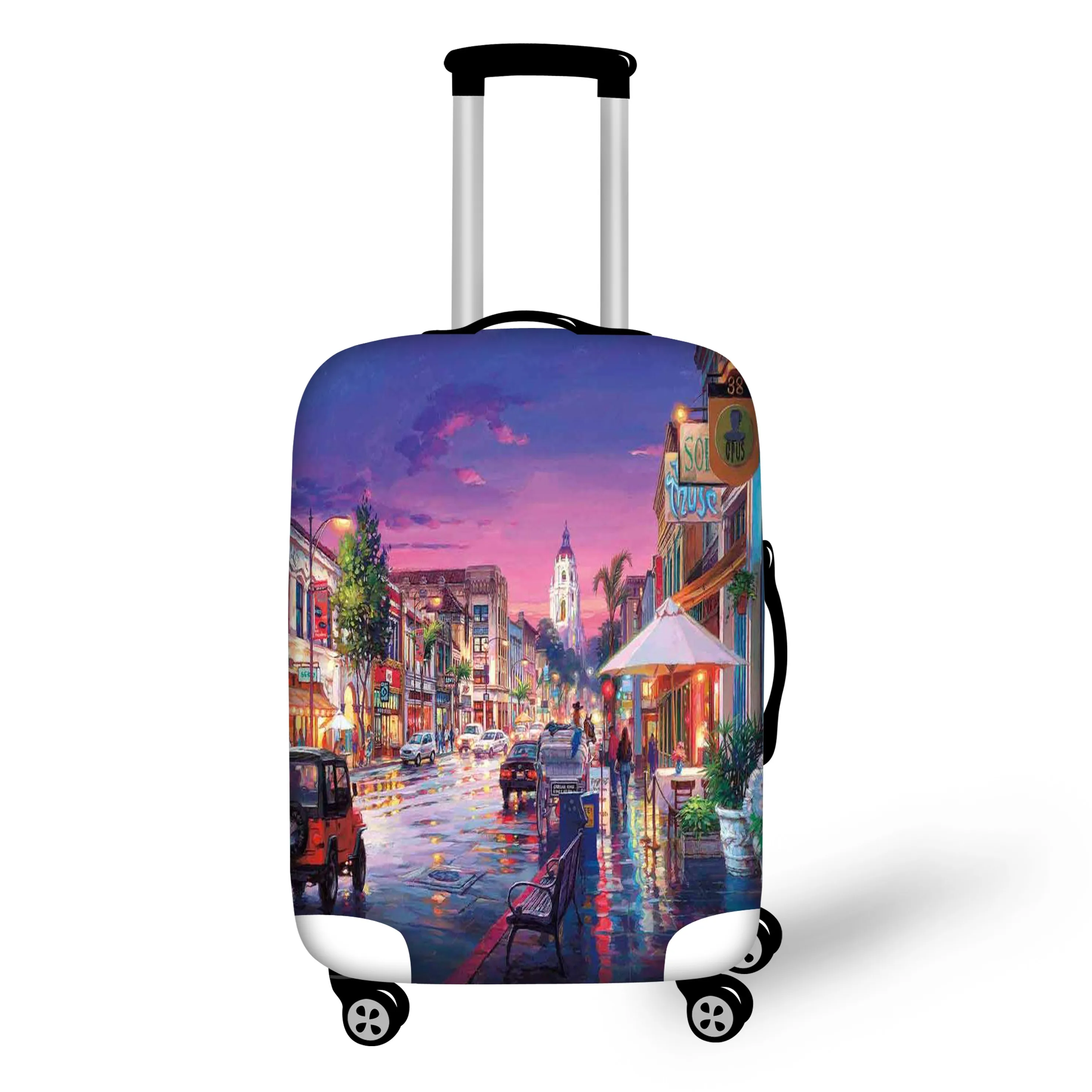 Luggage Protective Covers Landscape Venice Case Cover Travel Accessories Elastic Dust Cover Apply to 18-28 Suitcase
Luggage Protective Covers Landscape Venice Case Cover Travel Accessories Elastic Dust Cover Apply to 18-28 Suitcase