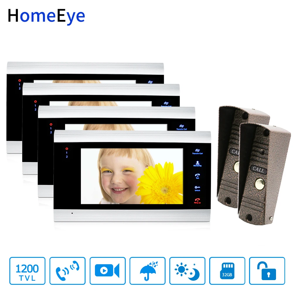 Wholesale Video Doorbell Video Intercom 2-4 Home Access Control System Motion Detection Multi-languages OSD Menu Touch Button
Wholesale Video Doorbell Video Intercom 2-4 Home Access Control System Motion Detection Multi-languages OSD Menu Touch Button