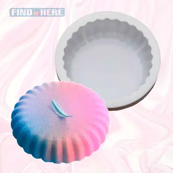 Mousse Cake Mold Rippling Whirlpools Round Shape Fondant Cake Non-Stick Silicone Mousse Moulds Cake Chocolate Craft Decoration
Mousse Cake Mold Rippling Whirlpools Round Shape Fondant Cake Non-Stick Silicone Mousse Moulds Cake Chocolate Craft Decoration