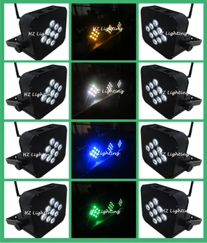 Free Shipping 8pcs/lot Flycase + Powerful Battery & Wireless with 9*18W RGBWA & UV Slim LED Par Light Flat LED Par Light
Free Shipping 8pcs/lot Flycase + Powerful Battery & Wireless with 9*18W RGBWA & UV Slim LED Par Light Flat LED Par Light