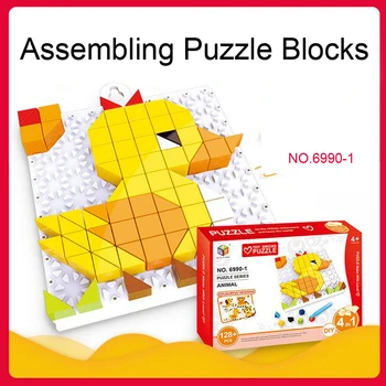 DOLLRYGA 128pcs DIY Puzzle Sorting Bricks Learning Educational Game Baby Toddler Toys for Children Building Kits Plastic Bricks
DOLLRYGA 128pcs DIY Puzzle Sorting Bricks Learning Educational Game Baby Toddler Toys for Children Building Kits Plastic Bricks