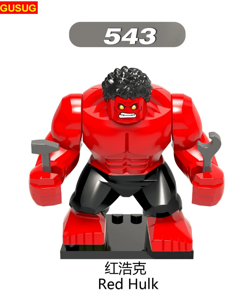 GUSUG 50PCS Super Heroes Marvel Captain American super-adaptoid spider Boy red she-hulk Hammer Coulson Iron Man Blocks Toys
GUSUG 50PCS Super Heroes Marvel Captain American super-adaptoid spider Boy red she-hulk Hammer Coulson Iron Man Blocks Toys
