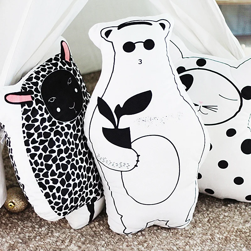 new Cute Animals Cat Polar Bear Sean Sheep Cushion Pillow Baby Calm Sleep Doll Nordic Style Bed Room Decor Toys For Kids
new Cute Animals Cat Polar Bear Sean Sheep Cushion Pillow Baby Calm Sleep Doll Nordic Style Bed Room Decor Toys For Kids