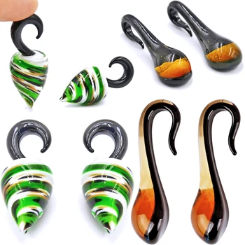 BOG-PAIR Glass Dew Drop Water Swan Shape Pyex Heavy Glass Ear Weight Ear Expander Plug Tunnel Ear Piercing Jewelry
BOG-PAIR Glass Dew Drop Water Swan Shape Pyex Heavy Glass Ear Weight Ear Expander Plug Tunnel Ear Piercing Jewelry