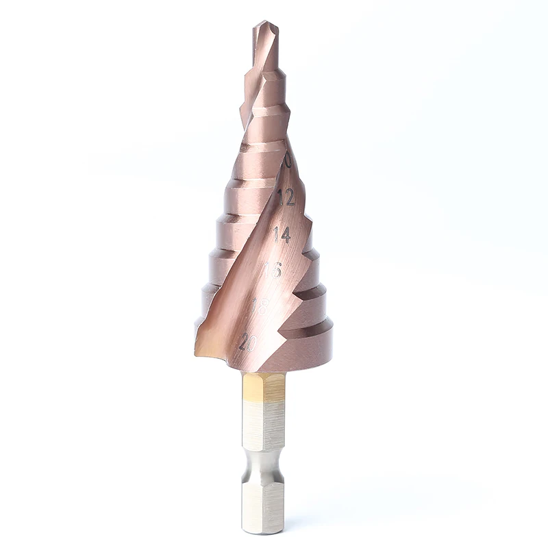 HSS-CO / M35 Multifunctional Drill Hexagon Shank 4-20mm Cobalt Straight Shank Bit Metal Cone Bit Stainless Steel Hole Saw Hole
HSS-CO / M35 Multifunctional Drill Hexagon Shank 4-20mm Cobalt Straight Shank Bit Metal Cone Bit Stainless Steel Hole Saw Hole
