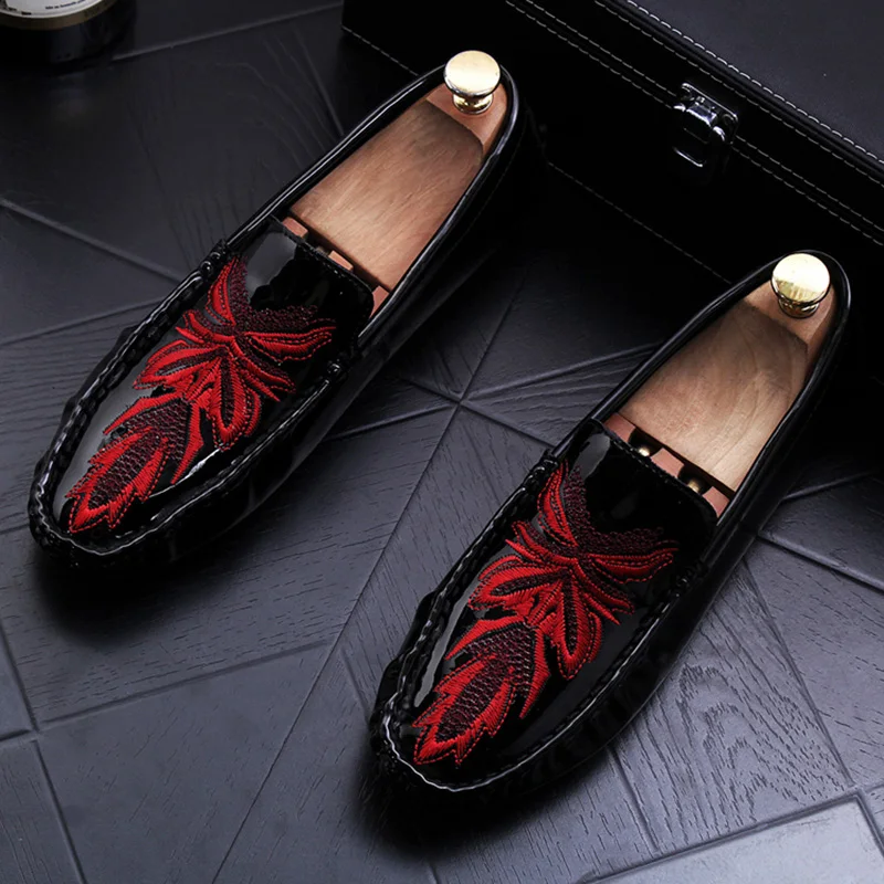 italian design mens casual breathable banquet prom wear patent leather shoes embroidery slip-on driving oxford shoe man loafer
italian design mens casual breathable banquet prom wear patent leather shoes embroidery slip-on driving oxford shoe man loafer