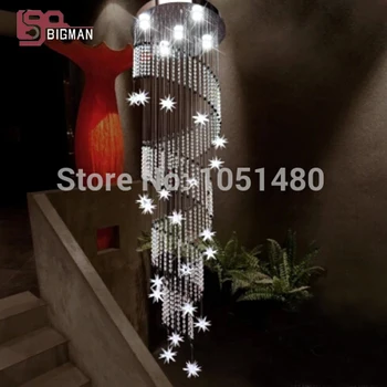Free shipping Dia50*H250cm new arrival modern crystal chandelier staircase light, cristal lamp
Free shipping Dia50*H250cm new arrival modern crystal chandelier staircase light, cristal lamp