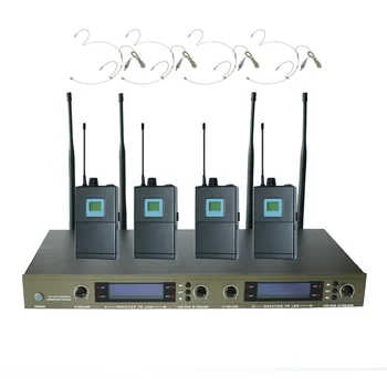 U-4004-OK-1B/HM-4021 High Quality Hot Selling UHF PLL 4 Channels Wireless Headset Microphones for Interview Speaking etc 
U-4004-OK-1B/HM-4021 High Quality Hot Selling UHF PLL 4 Channels Wireless Headset Microphones for Interview Speaking etc