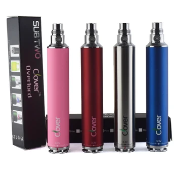 5PC Clover Overlord Variable Voltage vaporizer 2600mah battery cigarette Electronic Huge Capacity Steam for steam tank Atomizer
5PC Clover Overlord Variable Voltage vaporizer 2600mah battery cigarette Electronic Huge Capacity Steam for steam tank Atomizer