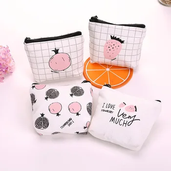 Women Purses Small Fresh Wallet Fruit Printing Headset Line Coin Purse Canvas Bags Money Key Card Holders Pouch Kids Zipper Bag
Women Purses Small Fresh Wallet Fruit Printing Headset Line Coin Purse Canvas Bags Money Key Card Holders Pouch Kids Zipper Bag