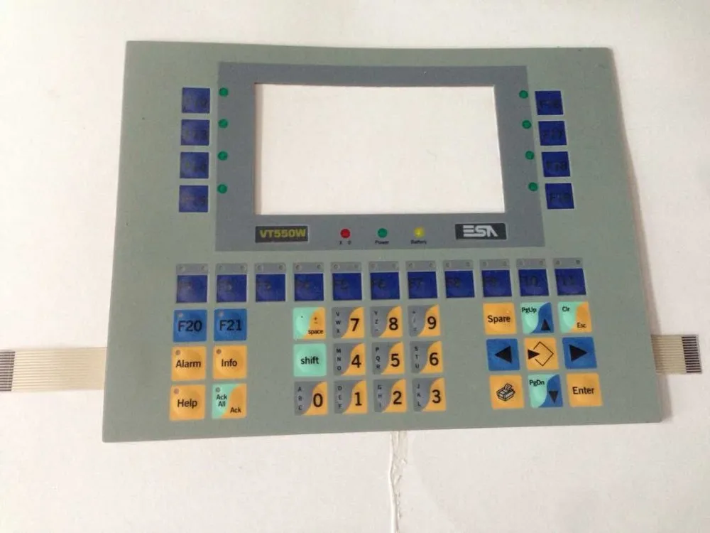 NEW VT550 VT550W VT 550 VT 550W VT55000P0 VT 55000P0 HMI PLC Membrane Switch keypad keyboard panel, in stock
NEW VT550 VT550W VT 550 VT 550W VT55000P0 VT 55000P0 HMI PLC Membrane Switch keypad keyboard panel, in stock