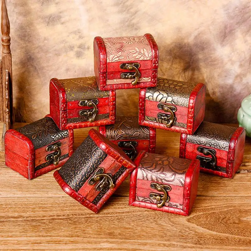 Mini Storage Boxes Vintage Jewelry Box Organizer Storage Case Flower Pattern Wood Container Handmade Small Boxes
Mini Storage Boxes Vintage Jewelry Box Organizer Storage Case Flower Pattern Wood Container Handmade Small Boxes