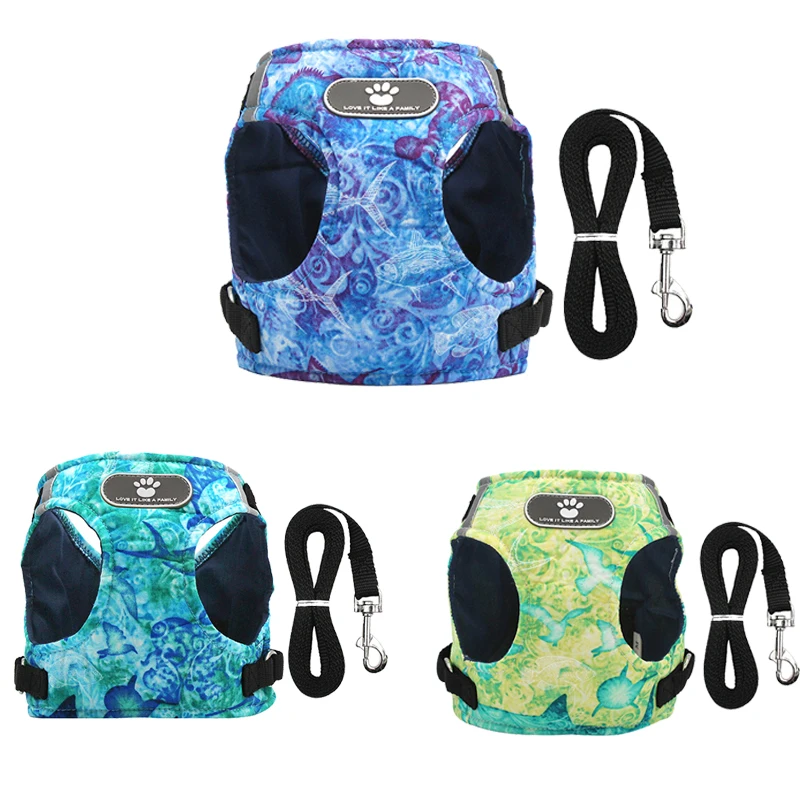 Reflective Pet Dog Vest Harness and Leash Set for Small Dogs Pomeranian Yorkshire Harnesses Nylon Puppy Lead Dog Chain Supplies
Reflective Pet Dog Vest Harness and Leash Set for Small Dogs Pomeranian Yorkshire Harnesses Nylon Puppy Lead Dog Chain Supplies
