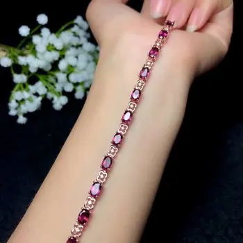 shilovem 925 sterling silver magnalium garnet link bracelet fine jewelry classic women gift NEW anniversary 4*6mm bl0406018agsm
shilovem 925 sterling silver magnalium garnet link bracelet fine jewelry classic women gift NEW anniversary 4*6mm bl0406018agsm