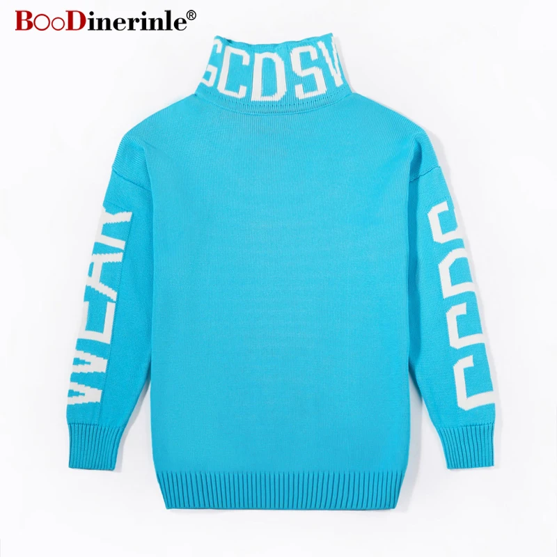 The Same Paragraph Sweater Blue Turtleneck Pullovers Thicken Male and Female Student Lovers Winter Sweaters 2019 K082
The Same Paragraph Sweater Blue Turtleneck Pullovers Thicken Male and Female Student Lovers Winter Sweaters 2019 K082
