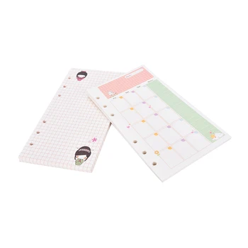 45 Sheets Replace Color Core Loose Leaf Schedule A6 Colorful Ring Binder Paper Day And Weeks Month Diary Refills Spiral Notebook
45 Sheets Replace Color Core Loose Leaf Schedule A6 Colorful Ring Binder Paper Day And Weeks Month Diary Refills Spiral Notebook
