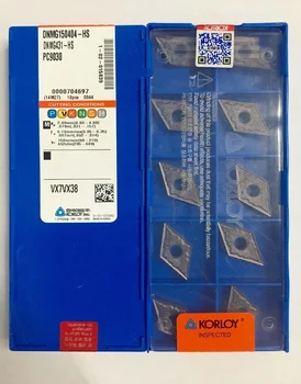 DNMG150404-HS PC9030 KORLOY carbide insert turning tools milling cutter PVD coated grades DNMG431-HS For stainless steel
DNMG150404-HS PC9030 KORLOY carbide insert turning tools milling cutter PVD coated grades DNMG431-HS For stainless steel