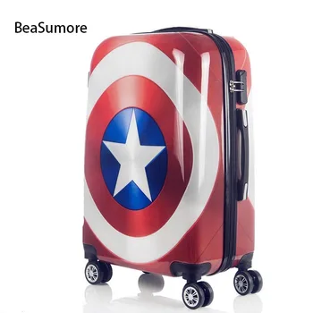 BeaSumore Cute Cartoon Children Rolling Luggage Spinner Super hero Suitcase Wheels Students Password Travel Bag Cabin Trolley
BeaSumore Cute Cartoon Children Rolling Luggage Spinner Super hero Suitcase Wheels Students Password Travel Bag Cabin Trolley