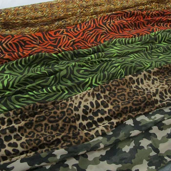 145cm width Chiffon fabric soft fabric for dress lining cloth Leopard Zebra pattern Camouflage Tiger skin printed chiffon fabric
145cm width Chiffon fabric soft fabric for dress lining cloth Leopard Zebra pattern Camouflage Tiger skin printed chiffon fabric