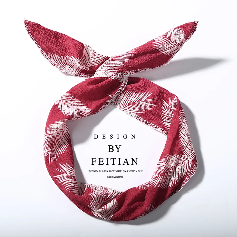 Fashion Women Chiffon DIY Ties Band Hairbands Headbands for Women Girls Hair Accessories Mulllticolor Print Headwear
Fashion Women Chiffon DIY Ties Band Hairbands Headbands for Women Girls Hair Accessories Mulllticolor Print Headwear