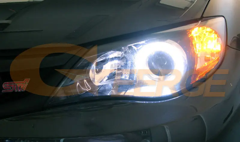 smd led angel eyes Subaru Impreza WRX STI 2008 2009 2010 2011(1)