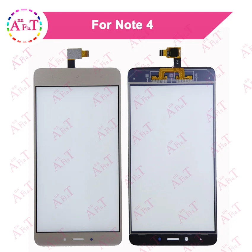 Для Xiaomi Redmi Note 4 note 4X сенсорный дигитайзер сенсорная Передняя стеклянная