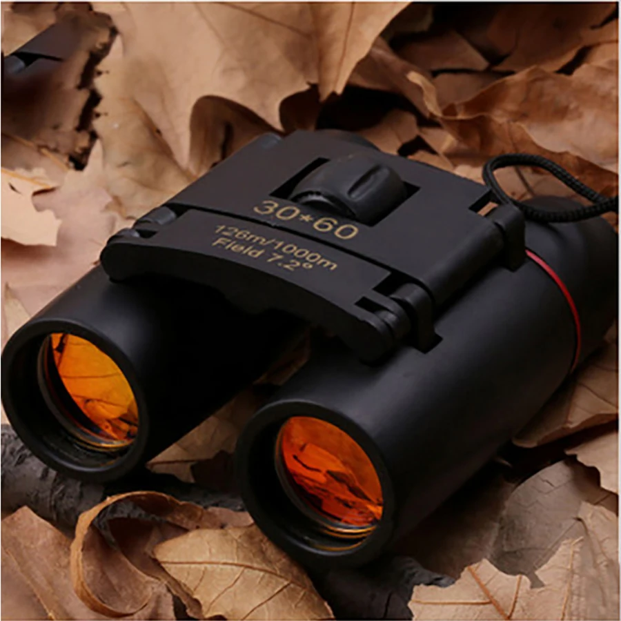 Pocket Mini 30x60 Binoculars Telescope with Low Light Night Vision HD Outdoor Hunting wide-angle portable
Pocket Mini 30x60 Binoculars Telescope with Low Light Night Vision HD Outdoor Hunting wide-angle portable