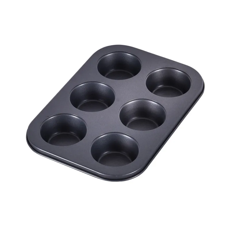 6 Consecutive Cups of Carbon Steel Non-stick Round Cake Mold Kitchen Cake Tart Production Mold Home Baking Cake Mold
6 Consecutive Cups of Carbon Steel Non-stick Round Cake Mold Kitchen Cake Tart Production Mold Home Baking Cake Mold