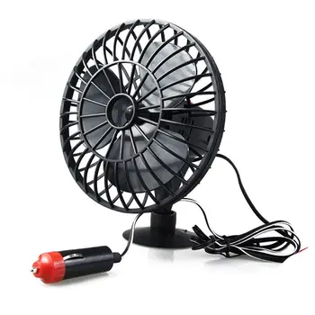 Suction Cup Car Fan Truck Vehicle Cooling Summer Air Fan Cooler Fan U1JE