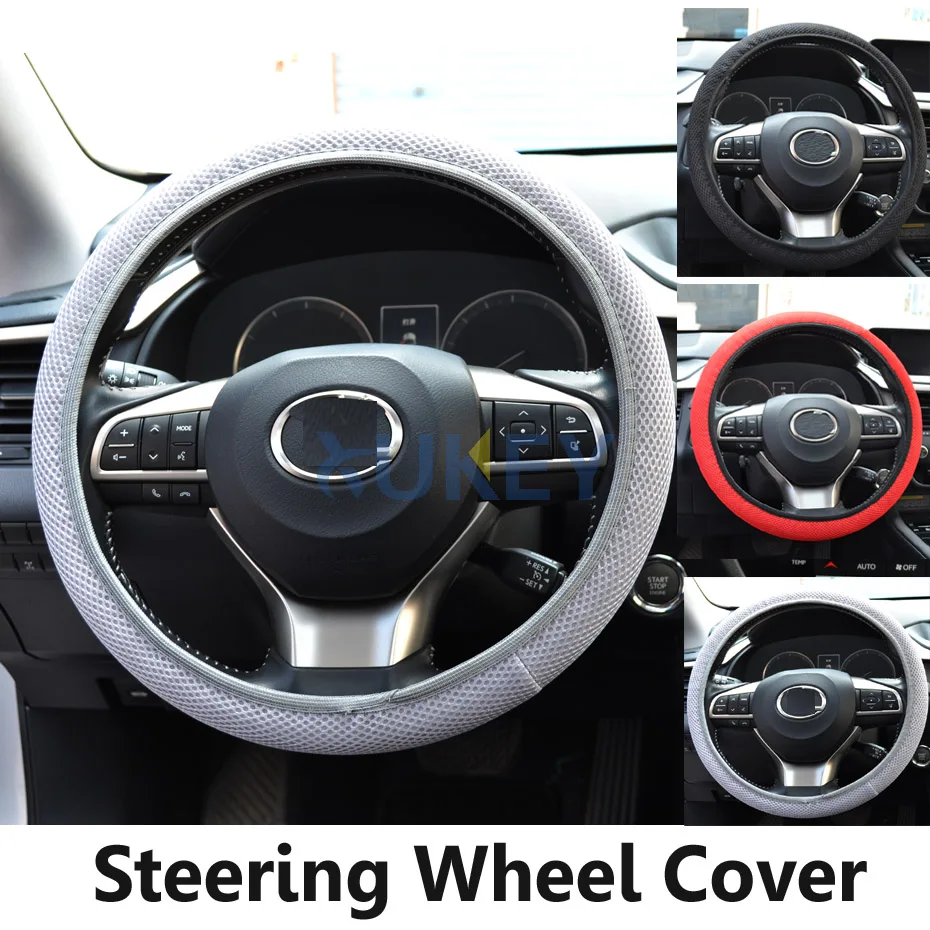 2017 New Summer Use Car Auto Universal Elastic Handmade Skid Proof Steering Wheel Cover Black/Red/Gray
2017 New Summer Use Car Auto Universal Elastic Handmade Skid Proof Steering Wheel Cover Black/Red/Gray