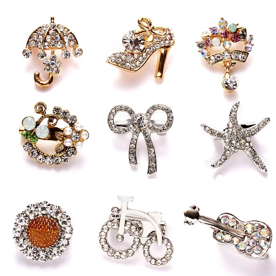 Fashion Women Crystal Brooches Guitar Flower Sea star Imitation Pearls Rhinestone Brooch Pin Bride Wedding Jewelry Accessories
Fashion Women Crystal Brooches Guitar Flower Sea star Imitation Pearls Rhinestone Brooch Pin Bride Wedding Jewelry Accessories