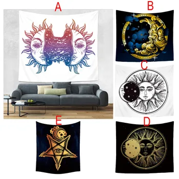 Home Decorations Tapestry Wall Hanging Sun And Moon Psychedelic Small Wall Tapestry with Art Chakra FOR Bedroom Dorm Decor
Home Decorations Tapestry Wall Hanging Sun And Moon Psychedelic Small Wall Tapestry with Art Chakra FOR Bedroom Dorm Decor