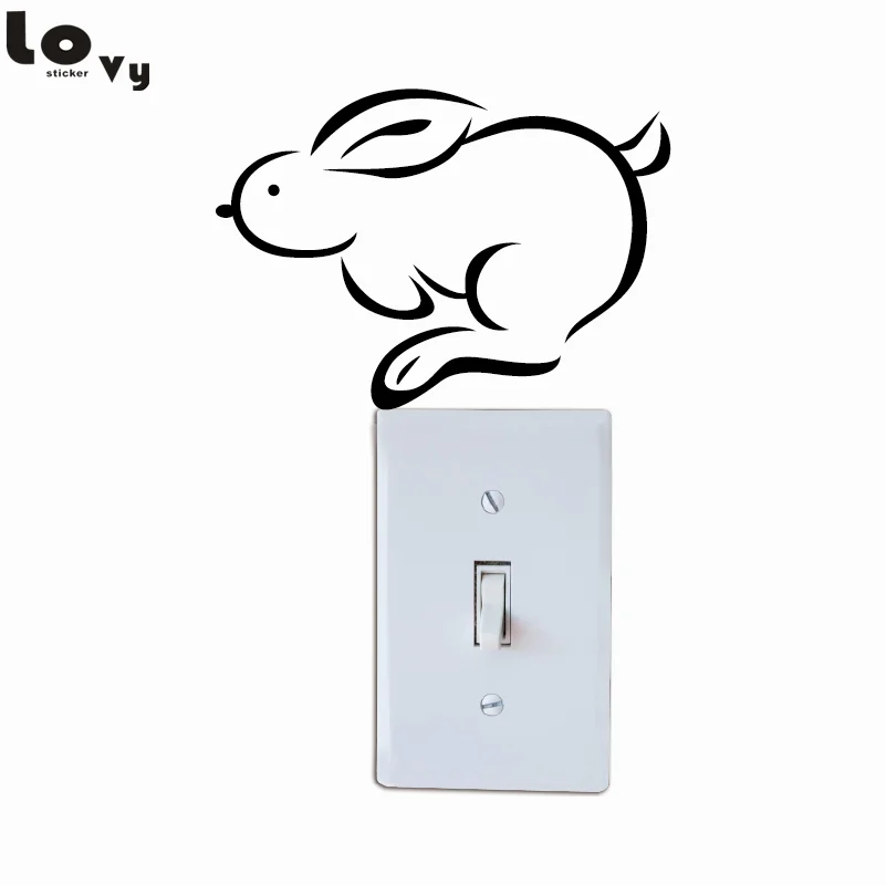 Cute Running Rabbit Vinyl Wall Sticker Creative Cartoon Animal Wall Decal for Kids Room Bedroom Home Decor
Cute Running Rabbit Vinyl Wall Sticker Creative Cartoon Animal Wall Decal for Kids Room Bedroom Home Decor