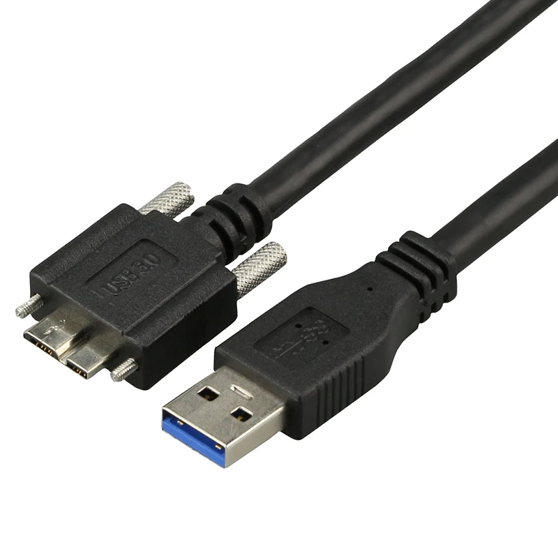 1.5M/2M/3M USB3.0 to Micro USB3.0 Data Transfer Cables USB Fixed Screw Holes Lines for usb3.0 interface industrial camera
1.5M/2M/3M USB3.0 to Micro USB3.0 Data Transfer Cables USB Fixed Screw Holes Lines for usb3.0 interface industrial camera