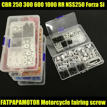 Universal Motorcycle Fairing Bolts Screw Moto Spring Bolts For HONDA CBR 250 300 600 900 1000 RR NSS250 Forza Si
Universal Motorcycle Fairing Bolts Screw Moto Spring Bolts For HONDA CBR 250 300 600 900 1000 RR NSS250 Forza Si