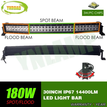 YNROAD 180W 30inch Curved Dual row LED Bar Spot Flood Combo Beam 10V-30V SUV ATV 4x4 Truck 4WD Offroad Light Bar 9600LM
YNROAD 180W 30inch Curved Dual row LED Bar Spot Flood Combo Beam 10V-30V SUV ATV 4x4 Truck 4WD Offroad Light Bar 9600LM