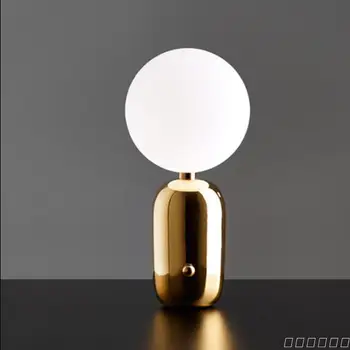 Modern Simple Creative Table Lamps Glass Ball Iron Material Table Lamps Living Room Model Room Restaurant Tearoom Table Lamps
Modern Simple Creative Table Lamps Glass Ball Iron Material Table Lamps Living Room Model Room Restaurant Tearoom Table Lamps