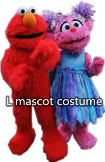 Sesame Street Red Elmo and Blue cookie monster Mascot Costumes Long fur red monster Halloween Mascot s cartoon Costumes
Sesame Street Red Elmo and Blue cookie monster Mascot Costumes Long fur red monster Halloween Mascot s cartoon Costumes