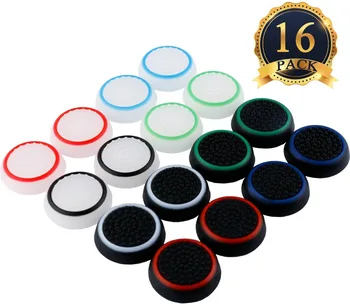 

8 Pairs Thumb Grips Silicone Thumb Stick Noctilucent For PS3 /PS4/PS2/ /Xbox 360 /Xbox One Analog Stick Caps Replacement