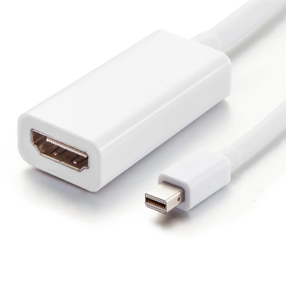 Переходник с Mini DP на HDMI для ПК Apple Macbook HDTV | Электроника